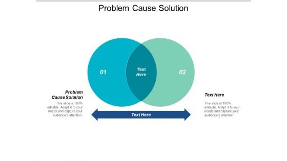 Problem Cause Solution Ppt PowerPoint Presentation Model Layout Ideas Cpb