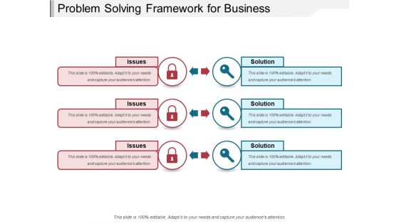 Problem Solving Framework For Business Ppt PowerPoint Presentation Infographics Graphics Design PDF Problem Solving Framework For Business Ppt PowerPoint Presentation Infographics Graphics Design PDF