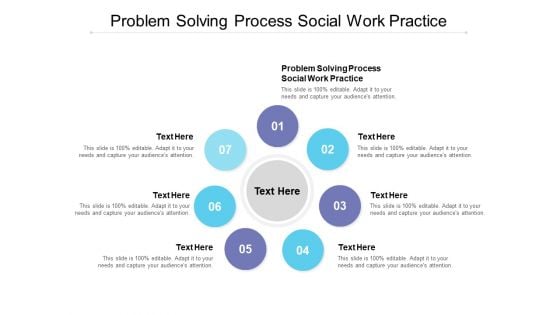 Problem Solving Process Social Work Practice Ppt PowerPoint Presentation Portfolio Files Cpb