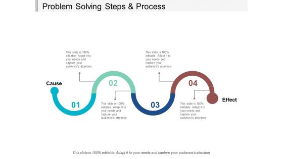 Problem Solving Steps And Process Ppt Powerpoint Presentation Portfolio Themes
