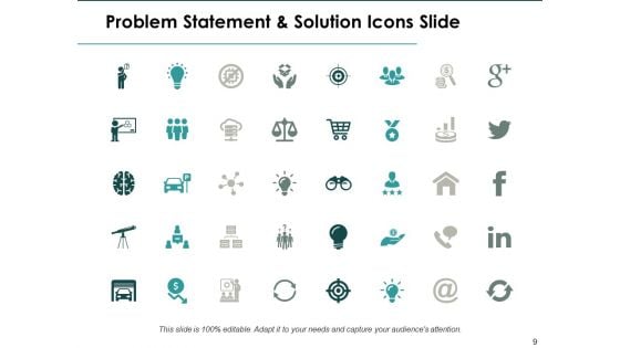 Problem Statement And Solution Ppt PowerPoint Presentation Complete Deck With Slides