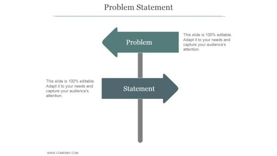 Problem Statement Ppt PowerPoint Presentation Slide