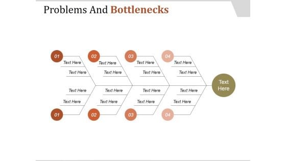 Problems And Bottlenecks Template 1 Ppt PowerPoint Presentation Rules