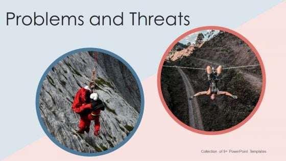 Problems And Threats Ppt PowerPoint Presentation Complete With Slides