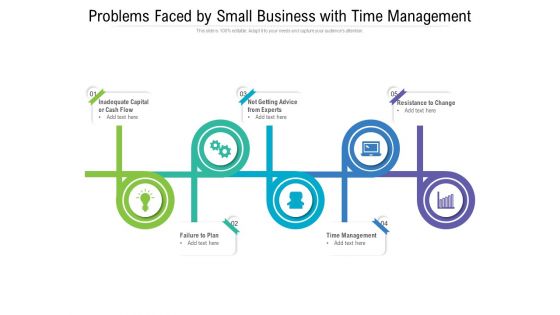 Problems Faced By Small Business With Time Management Ppt PowerPoint Presentation Professional Aids PDF