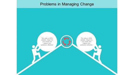 Problems In Managing Change Ppt PowerPoint Presentation Outline Format