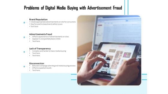 Problems Of Digital Media Buying With Advertisement Fraud Ppt PowerPoint Presentation File Ideas PDF Problems Of Digital Media Buying With Advertisement Fraud Ppt PowerPoint Presentation File Ideas PDF