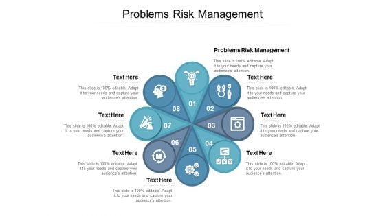 Problems Risk Management Ppt PowerPoint Presentation Slides Maker Cpb