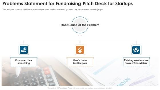 Problems Statement For Fundraising Pitch Deck For Startups Guidelines PDF Problems Statement For Fundraising Pitch Deck For Startups Guidelines PDF