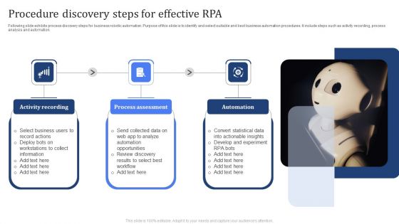 Procedure Discovery Steps For Effective RPA Professional PDF