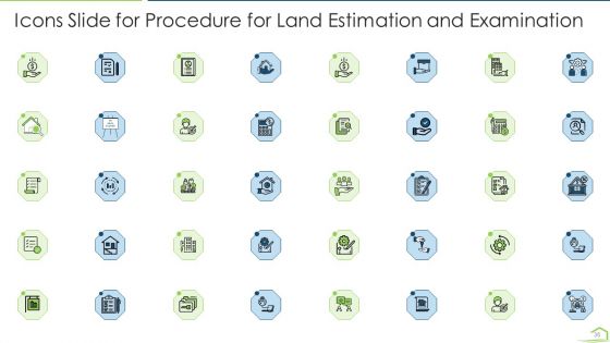 Procedure For Land Estimation And Examination Ppt PowerPoint Presentation Complete Deck With Slides