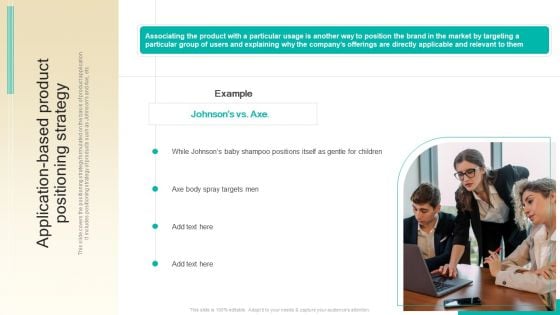 Procedure To Develop Effective Product Application Based Product Positioning Strategy Ppt Outline Graphics PDF