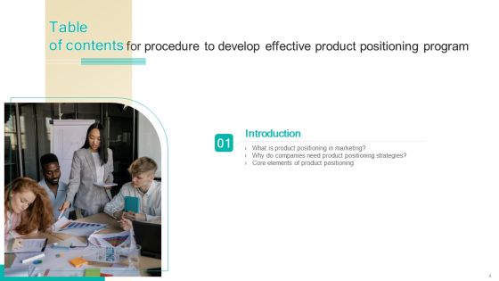 Procedure To Develop Effective Product Positioning Program Ppt PowerPoint Presentation Complete Deck With Slides Slide04