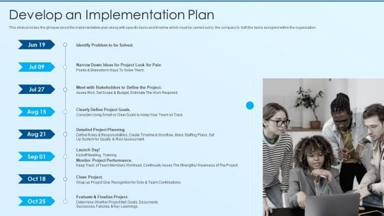 Process Advancement Scheme Develop An Implementation Plan Demonstration PDF