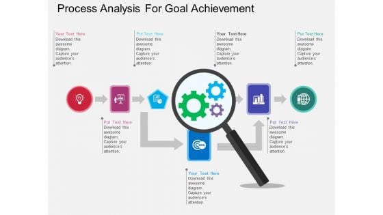 Process Analysis For Goal Achievement Powerpoint Template