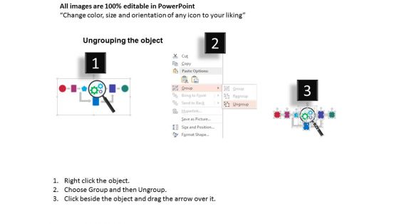 Process Analysis For Goal Achievement Powerpoint Template