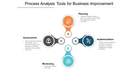 Process Analysis Tools For Business Improvement Ppt PowerPoint Presentation Infographics Sample