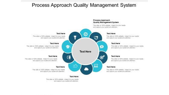 Process Approach Quality Management System Ppt PowerPoint Presentation Summary Designs Cpb