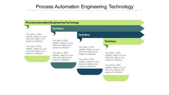 Process Automation Engineering Technology Ppt PowerPoint Presentation File Show Cpb Pdf