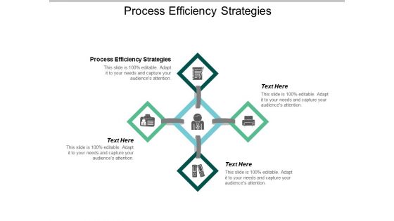 Process Efficiency Strategies Ppt Powerpoint Presentation Professional Visual Aids Cpb