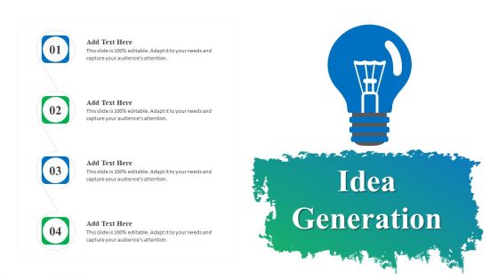 Process Enhancement Plan To Boost Sales Performance Idea Generation Slides PDF