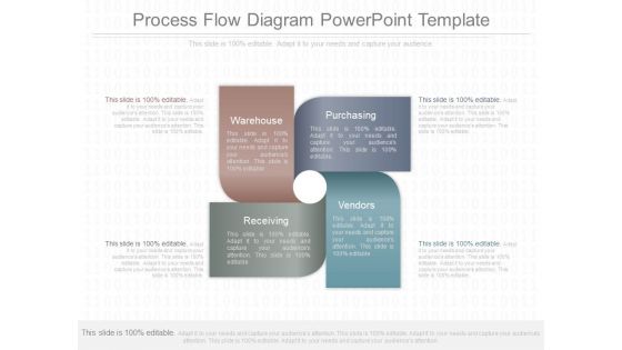 Process Flow Diagram Powerpoint Template