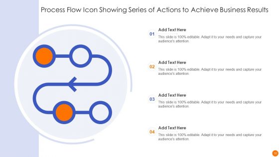 Process Flow Icon Ppt PowerPoint Presentation Complete Deck With Slides