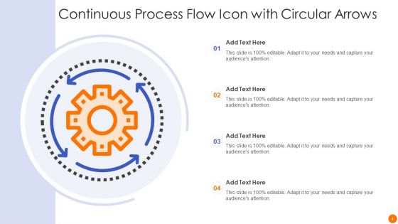 Process Flow Icon Ppt PowerPoint Presentation Complete Deck With Slides