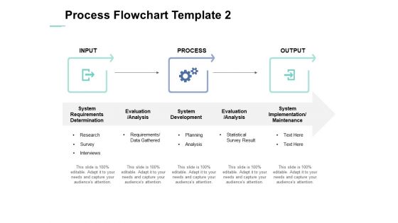 Process Flowchart Process Ppt PowerPoint Presentation Professional Sample