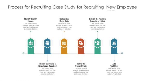Process For Recruiting Case Study For Recruiting New Employee Ppt Slides Outline PDF