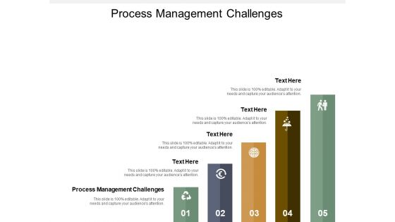 Process Management Challenges Ppt PowerPoint Presentation Slides Visuals Cpb
