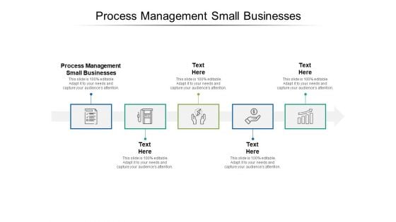 Process Management Small Businesses Ppt PowerPoint Presentation Ideas Design Inspiration Cpb