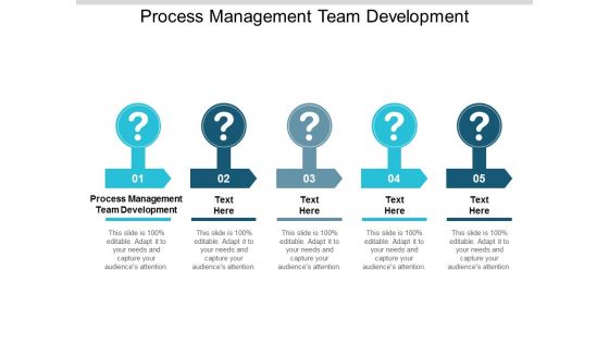 Process Management Team Development Ppt PowerPoint Presentation Infographic Template Slides Cpb