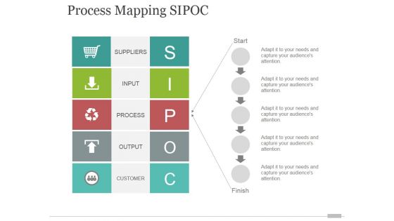 Process Mapping Sipoc Tamplate 1 Ppt PowerPoint Presentation Outline