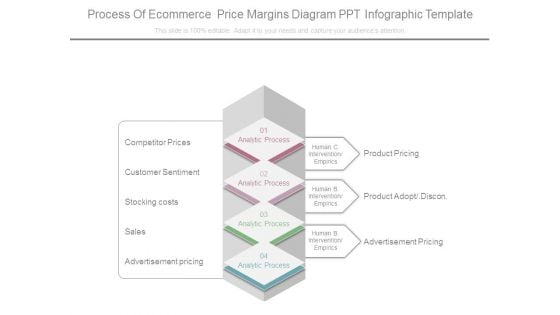 Process Of Ecommerce Price Margins Diagram Ppt Infographic Template