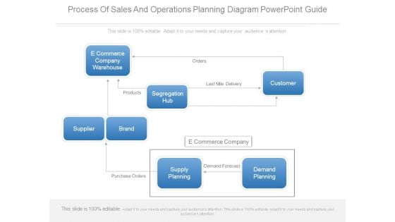 Process Of Sales And Operations Planning Diagram Powerpoint Guide Process Of Sales And Operations Planning Diagram Powerpoint Guide