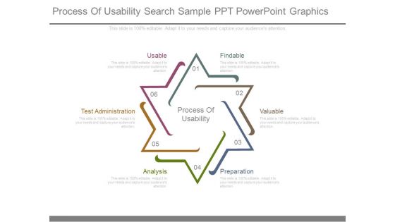 Process Of Usability Search Sample Ppt Powerpoint Graphics