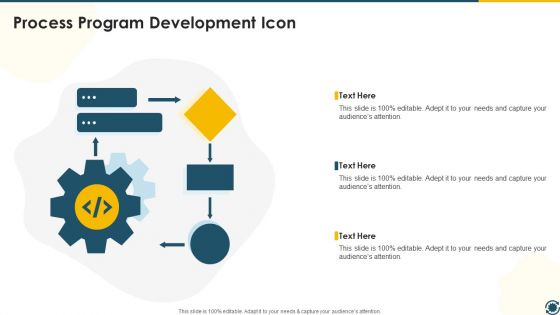 Process Program Development Icon Inspiration PDF