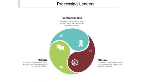 Processing Lenders Ppt PowerPoint Presentation Gallery Introduction Cpb