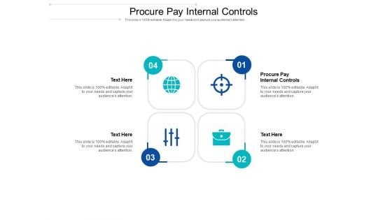 Procure Pay Internal Controls Ppt PowerPoint Presentation Infographics Clipart Cpb Pdf