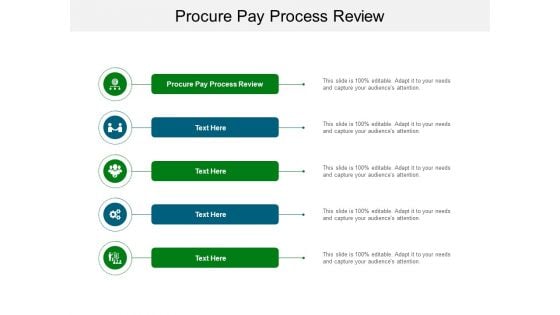 Procure Pay Process Review Ppt PowerPoint Presentation Infographics Example Topics Cpb Pdf