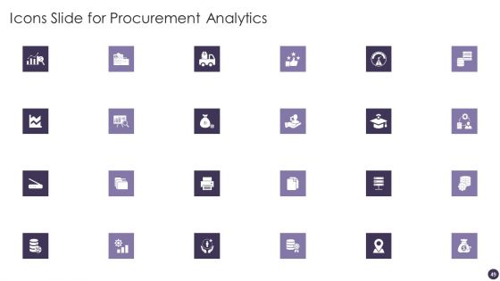 Procurement Analytics Ppt PowerPoint Presentation Complete Deck With Slides
