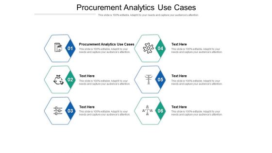 Procurement Analytics Use Cases Ppt PowerPoint Presentation Portfolio Ideas Cpb Pdf