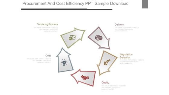 Procurement And Cost Efficiency Ppt Sample Download