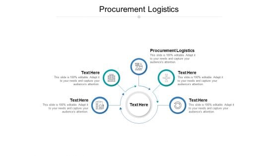 Procurement Logistics Ppt PowerPoint Presentation Summary Graphics Cpb