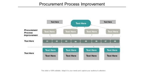 Procurement Process Improvement Ppt PowerPoint Presentation Infographics Rules Cpb