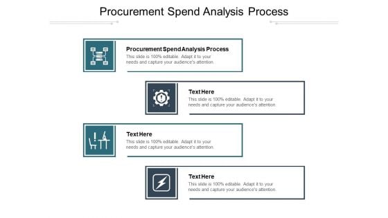 Procurement Spend Analysis Process Ppt PowerPoint Presentation Portfolio Design Inspiration Cpb Pdf