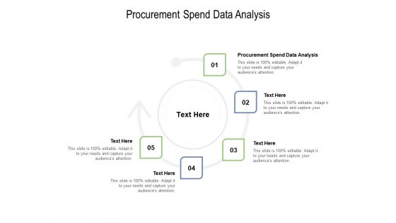 Procurement Spend Data Analysis Ppt PowerPoint Presentation Gallery Sample Cpb Pdf