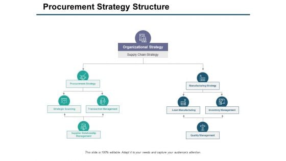 Procurement Strategy Structure Ppt PowerPoint Presentation Gallery Information