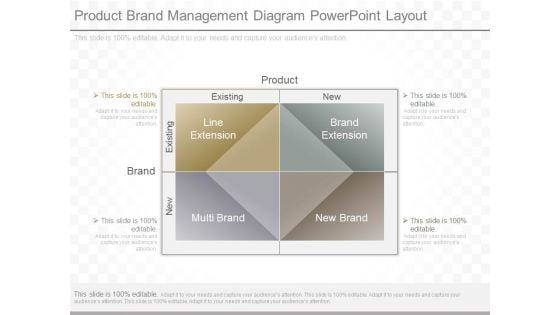 Product Brand Management Diagram Powerpoint Layout Product Brand Management Diagram Powerpoint Layout